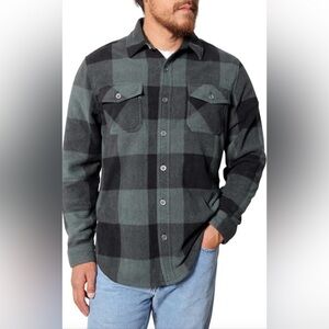 Freedom Foundry Mens Plaid Fleece Shirt